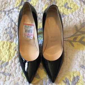Black classic Christian louboutin
